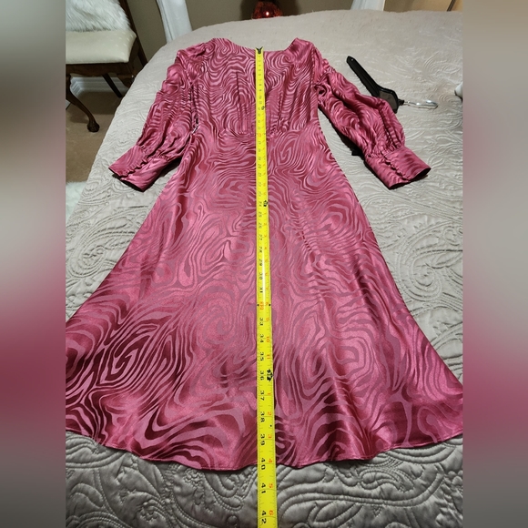 Rebecca Taylor Long Sleeve Swirl Jacquard Dress  ( never worn) - Picture 16 of 16